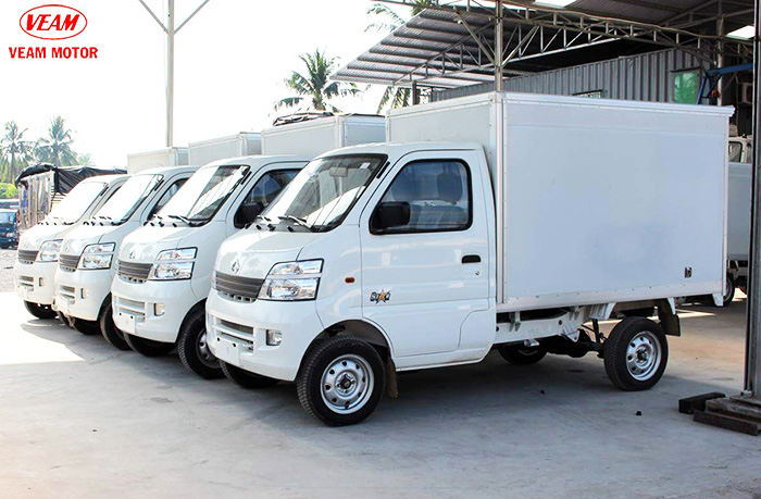 Dòng xe tải Veam Star 850kg thùng kín là dòng xe đang bán chạy trên thị trường, hỗ trợ mua xe trả góp-ototaisg.com